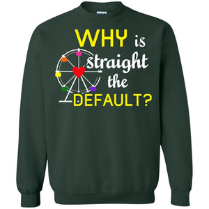 Why Is Straight The Default Lgbt Shirt