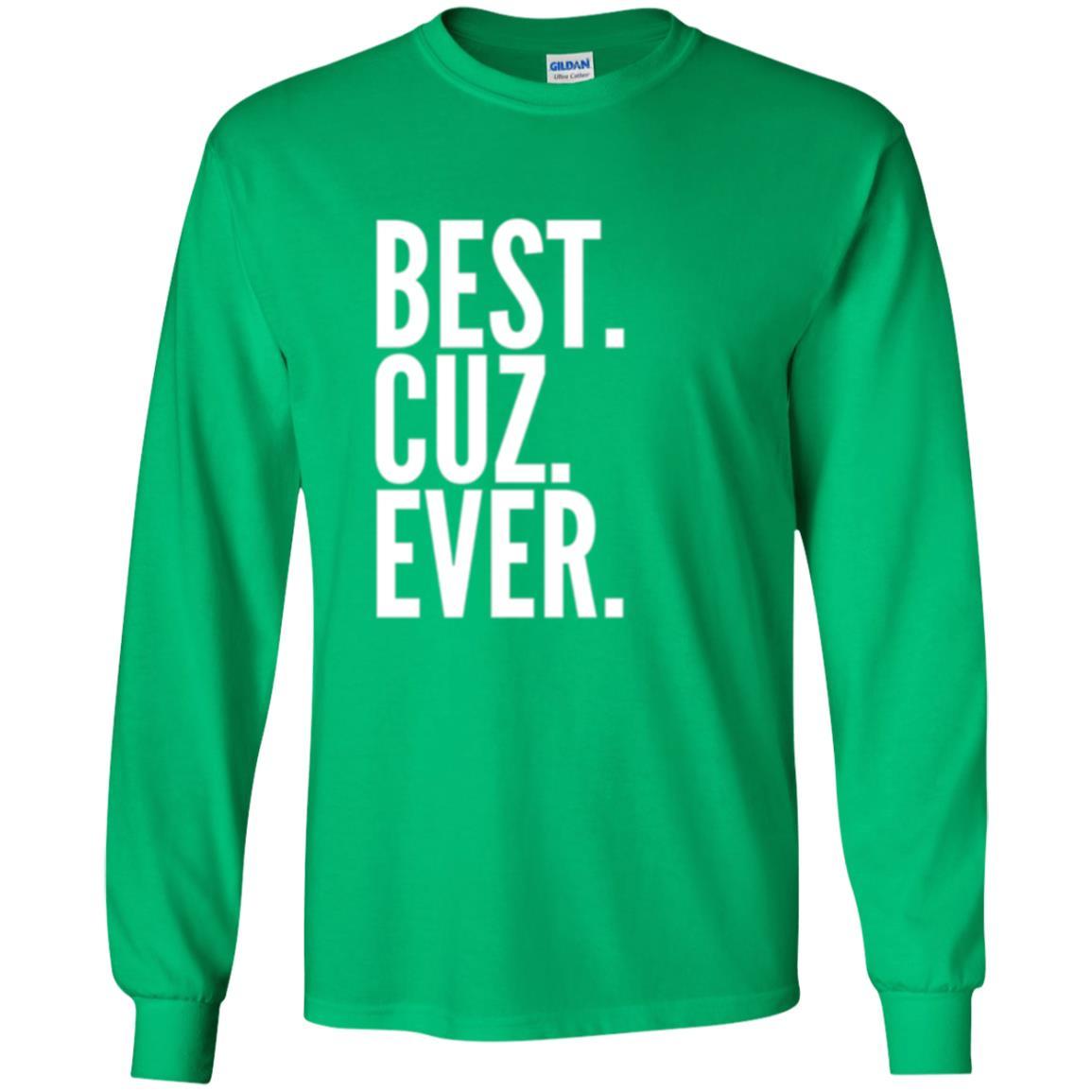 Family T-shirt Best Cuz Ever Irish Green