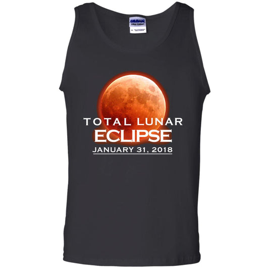 Lunar Eclipse T-shirt January 31, 2018 Graphic T-shirt Black