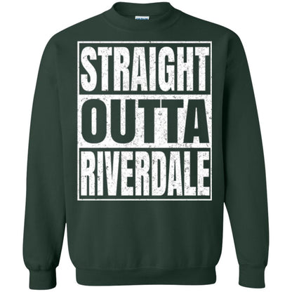 United States T-shirt Straight Outta Riverdale Forest Green