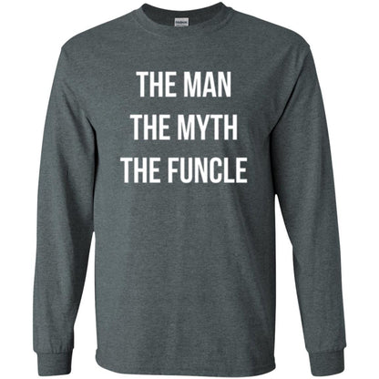 Uncle T-shirt The Man The Myth The Funcle Dark Heather