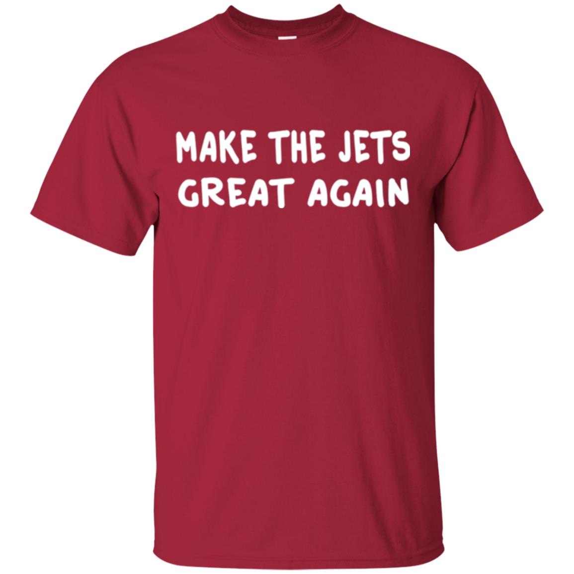 Make The Jets Great Again T-shirt Gift New York Football Fan Cardinal