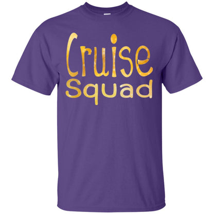Cruise Squad T-shirt Funny Party Purple
