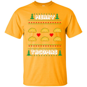 Merry Tacomas X-mas Gift Shirt For Taco LoversG200 Gildan Ultra Cotton T-Shirt