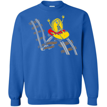 Bitcoin Rollercoaster T-shirt Royal