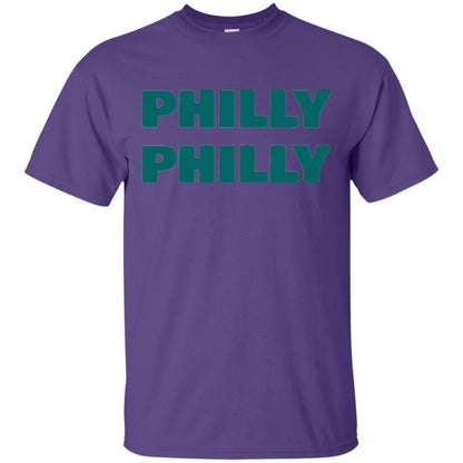 Football Lover T-shirt Philly Philly Philadelphia T-shirt Purple