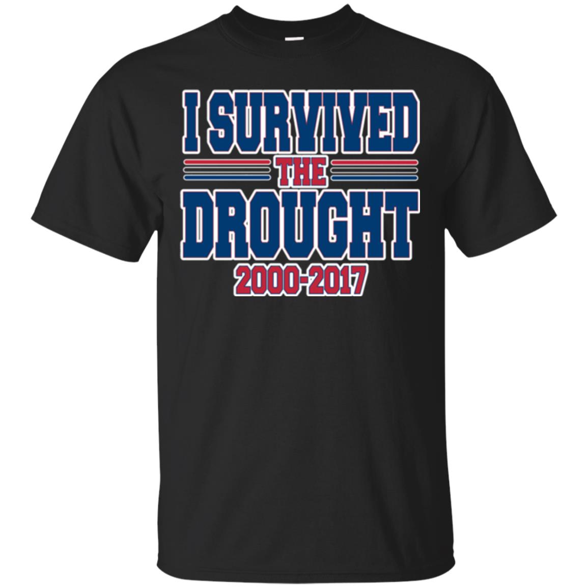 Buffalo Playoff T-shirt I Survived The Drought Black