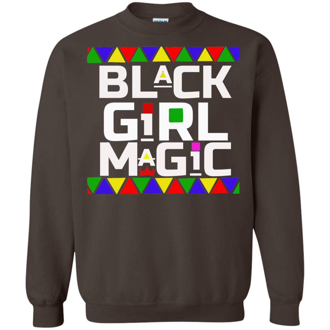 Black Girl Magic Black History African Pride T-shirt Dark Chocolate