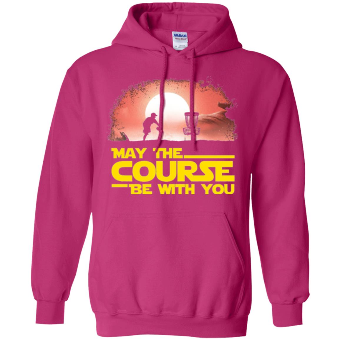 May The Course Be With You T-shirt Heliconia