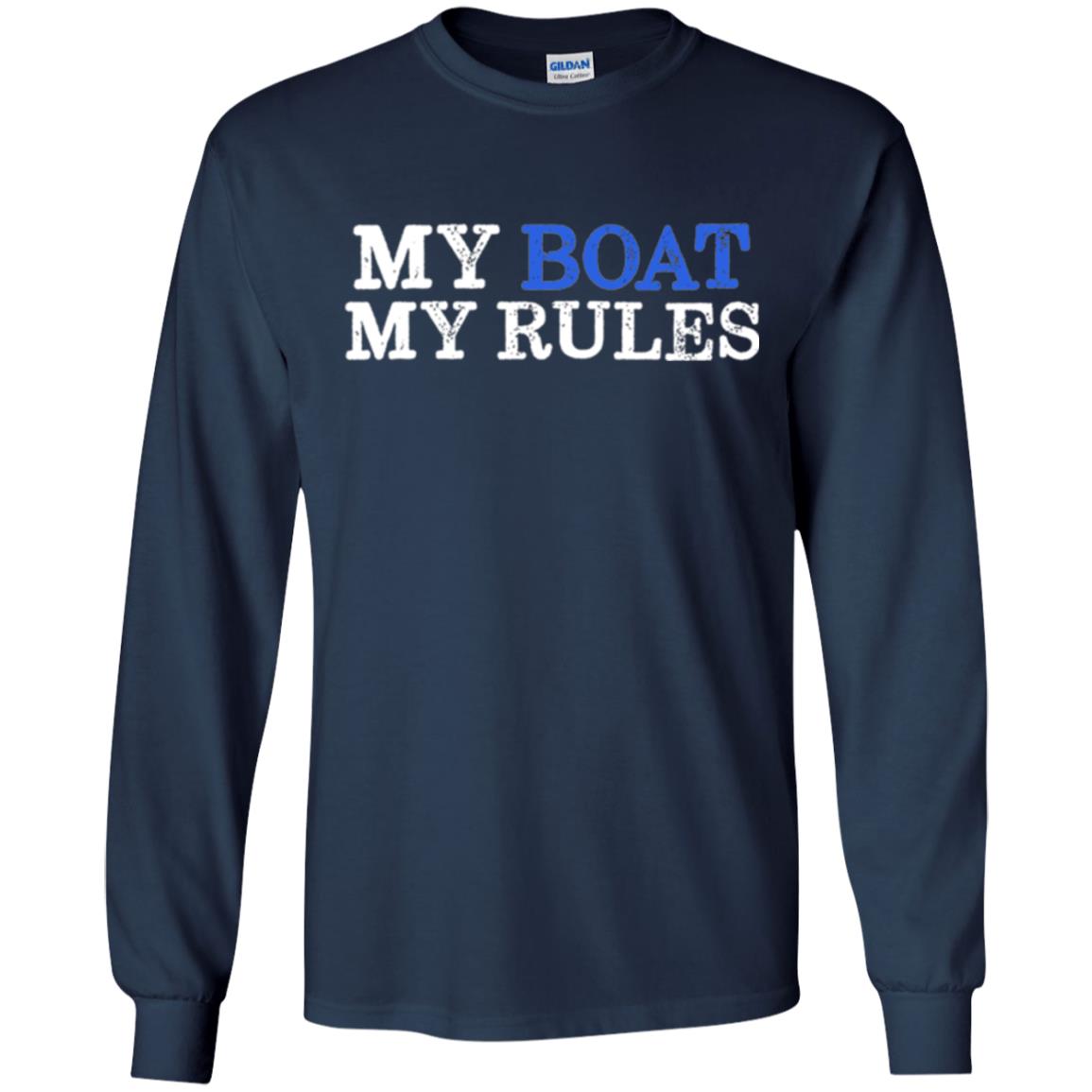 My Boat My Rules T-shirt Navy
