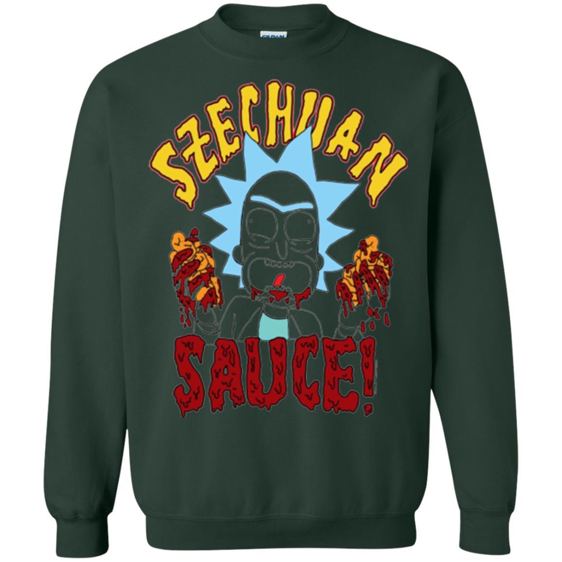 Film T-shirt Szechuan Sauce T-shirt Forest Green