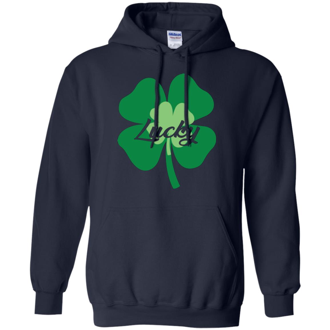 Saint Patrick's Day T-shirt Lucky Leprechaun Navy