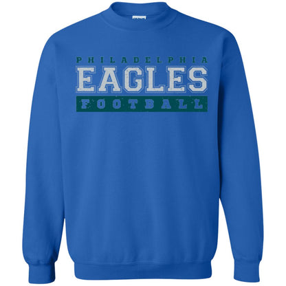 Football Lover T-shirt Philadelphia Football Fly Eagles Fly Collegiate Royal