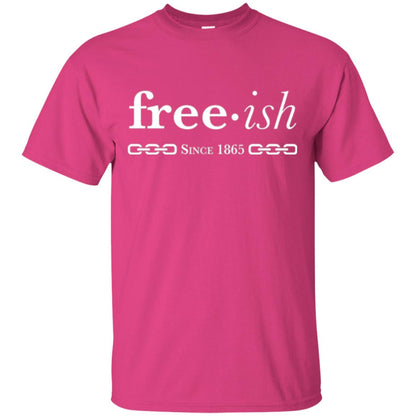 Free-ish Since 1865 Black Pride T-shirt Heliconia