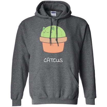 Cat Lovers T-shirt Catcus Dark Heather
