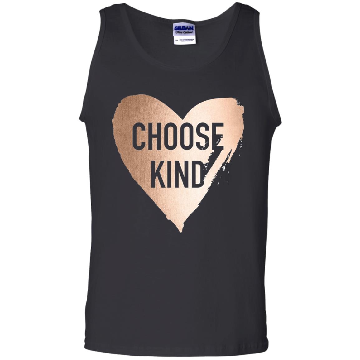 Choose Kind Anti Bullying Rose Gold T-shirt Black