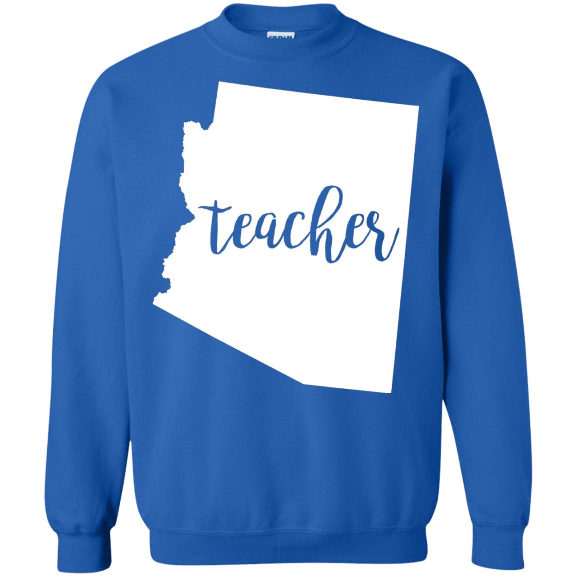 Arizona Teacher Home State Back To School Shirt Royal