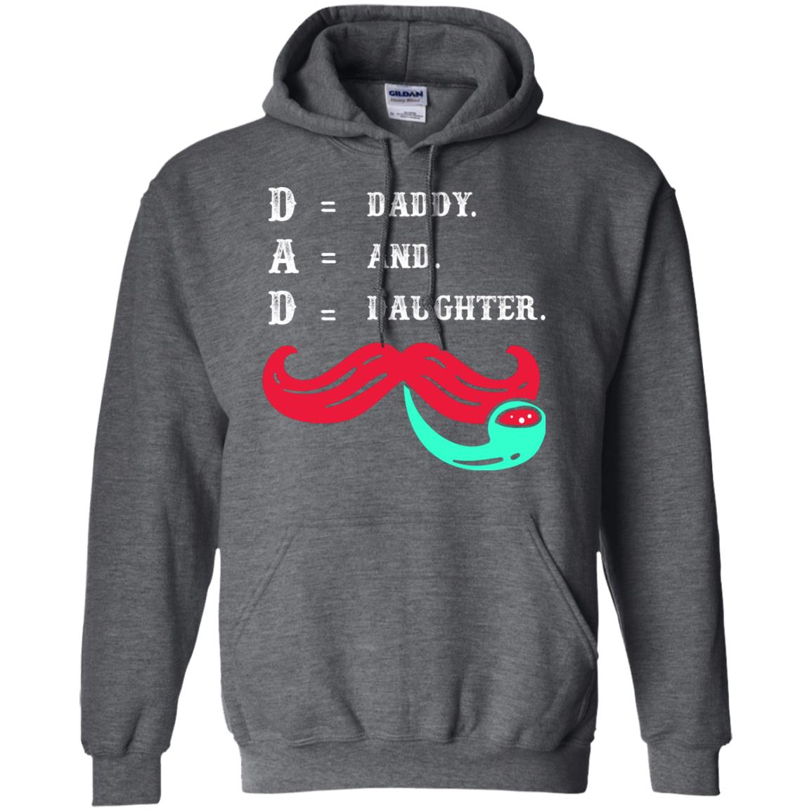 Daddy And Daughter Dad Shirt For Father_s Day Dark Heather