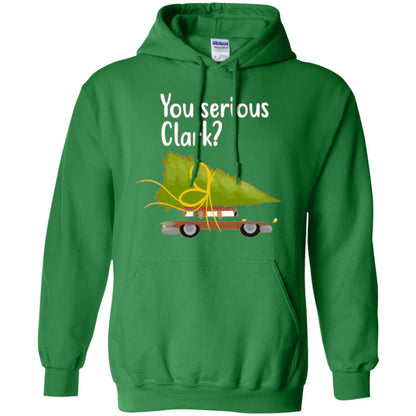 Christmas T-shirt You Serious Clark Irish Green
