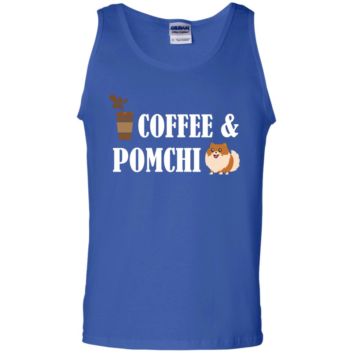 Coffee And Pomchi Lover Shirt Royal