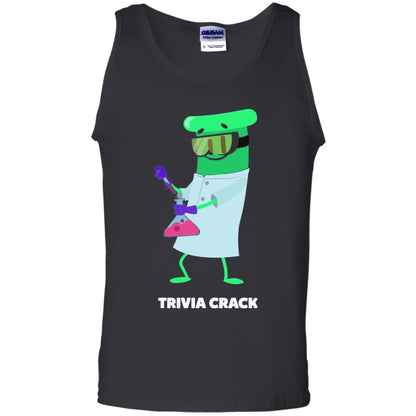 Cute Trivia Crack Scientist Al T-shirt Black