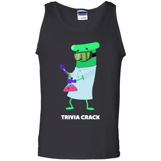 Cute Trivia Crack Scientist Al T-shirt Black