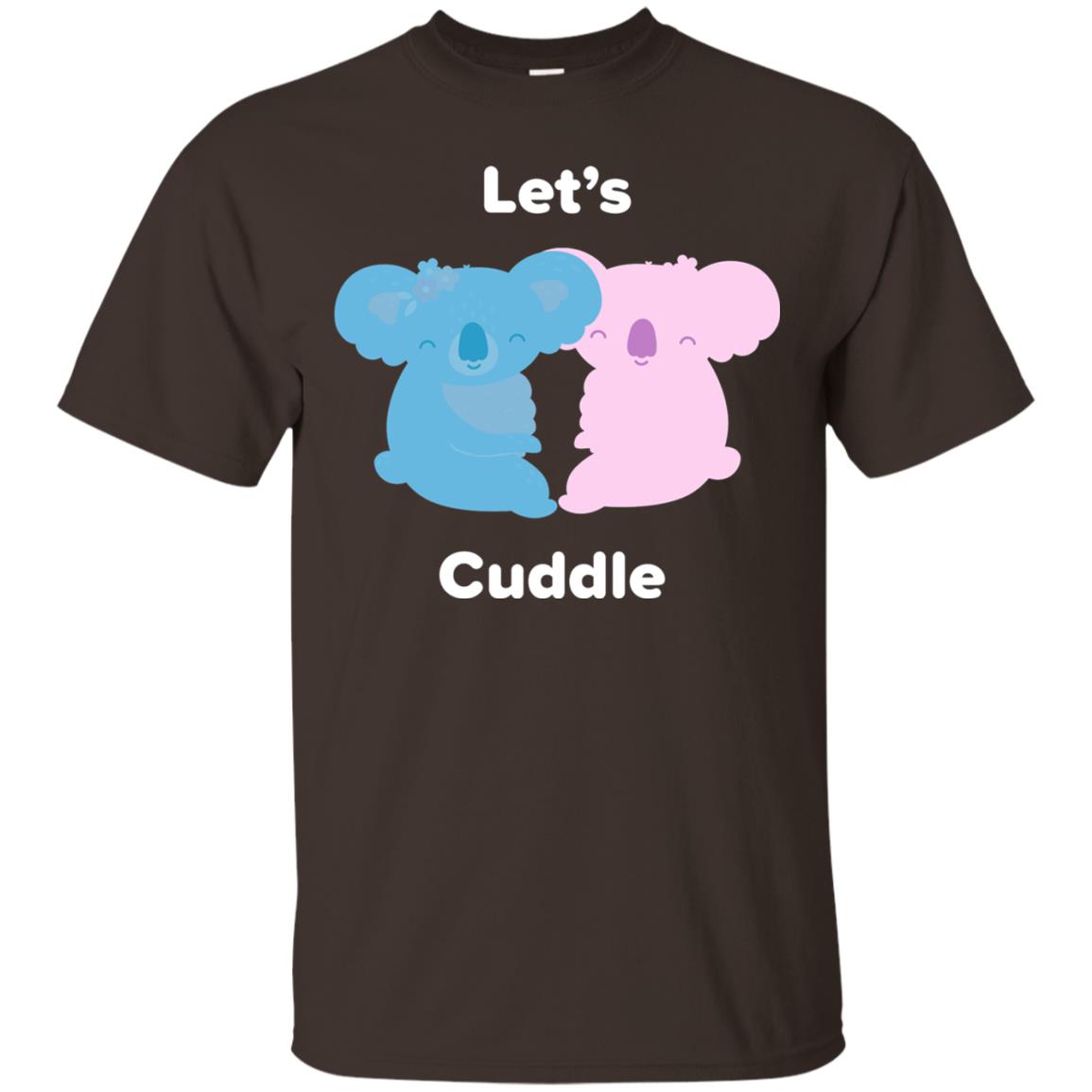 Lets Cuddle Koala Bear T-shirt Dark Chocolate
