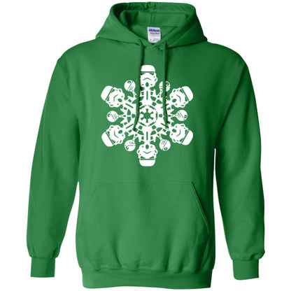 Christmas T-shirt Star Wars Stormtrooper Snowflake Irish Green