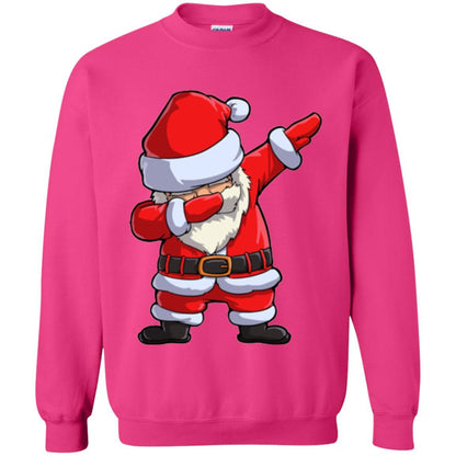 Christmas T-shirt Dabbing Santa Claus Heliconia