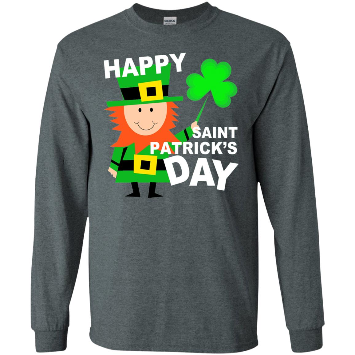 Teacher T-shirt St. Patrick's Day Dark Heather