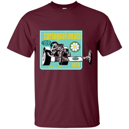 Nhra 1970 Springnationals Shirt Maroon