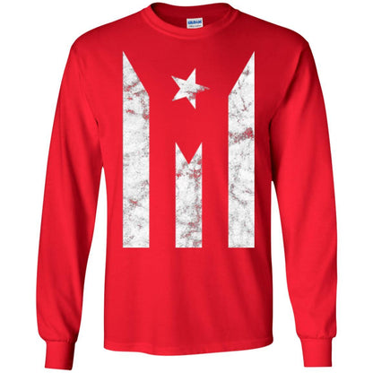 Boricua T-shirt Puerto Rico Black Flag T-shirt Red