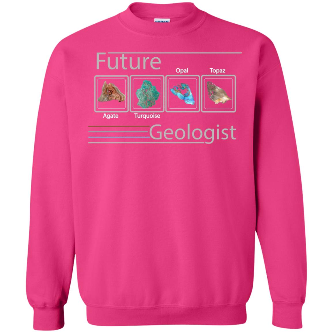 Future Geologist T-shirt Color Rocks Heliconia