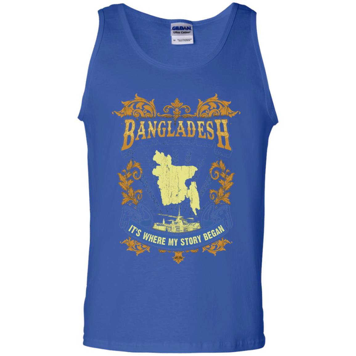 Bangladesh It_s Where My Story Began T-shirt Royal