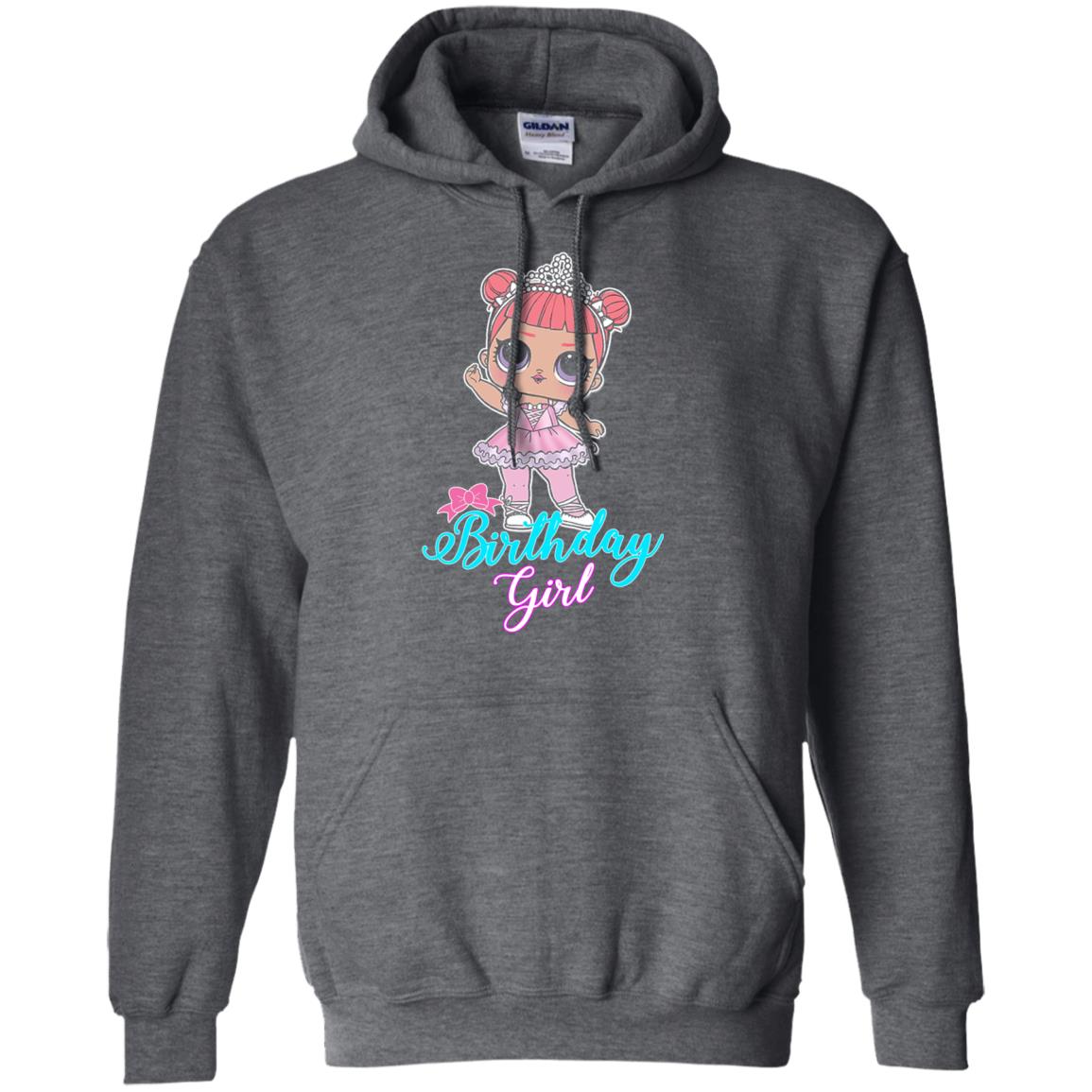 Doll Birthday Girl #squadgoals T-shirt Dark Heather
