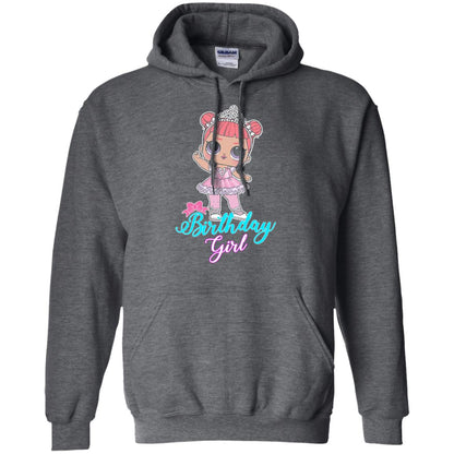Doll Birthday Girl #squadgoals T-shirt Dark Heather