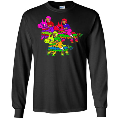 Cinco De Derby Pinata Jockeys Horse Race T-shirt Black