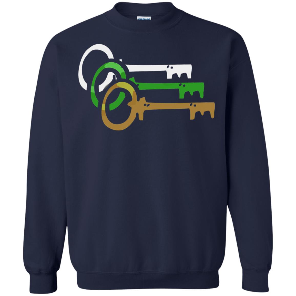 Player One Ready Keys Gamer T-shirt Navy