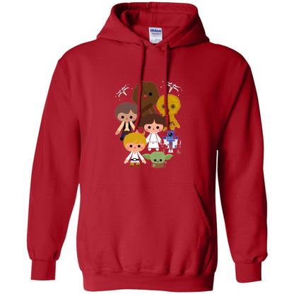 Film T-shirt Cute Kawaii Style Heroes Graphic Red