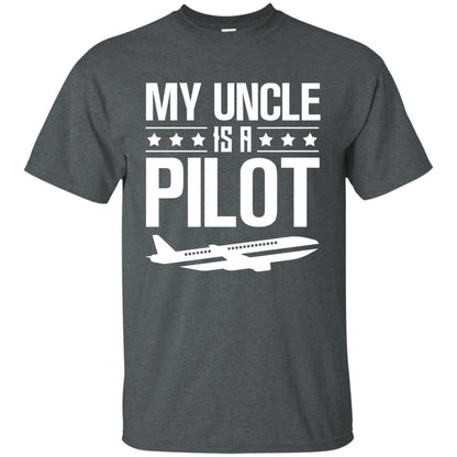 My Uncle Is A Pilot Shirt Dark Heather
