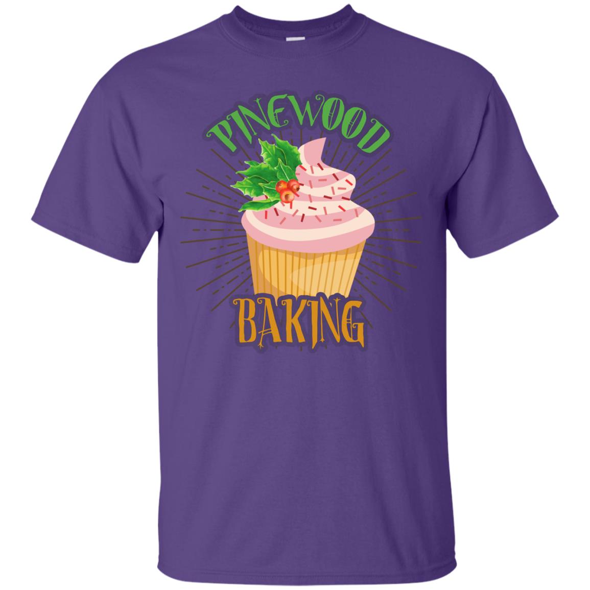 Pinewood Baking Gift Shirt For Cupcake Lover Purple