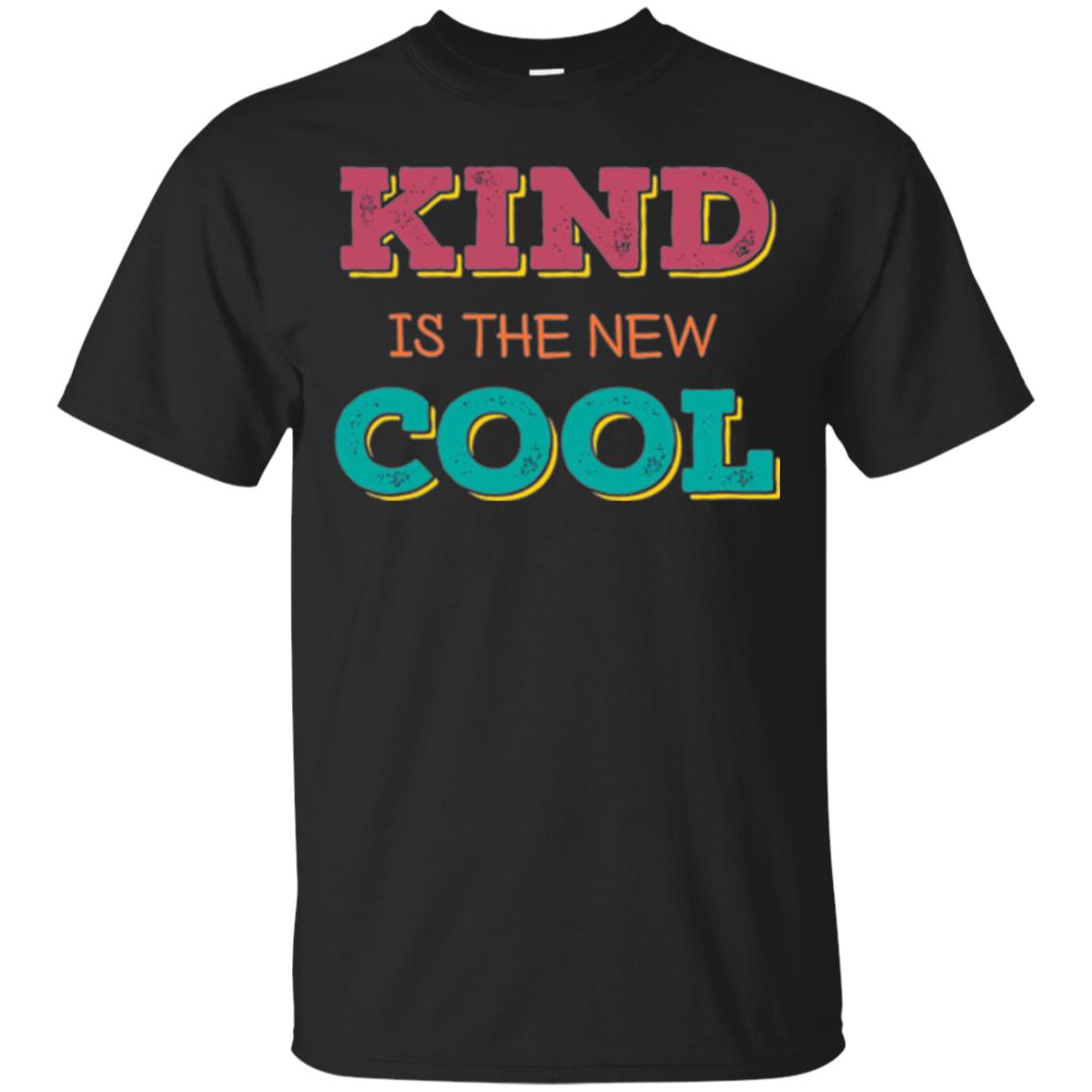 Anti Bullying T-shirt Kind Is The New Cool Black