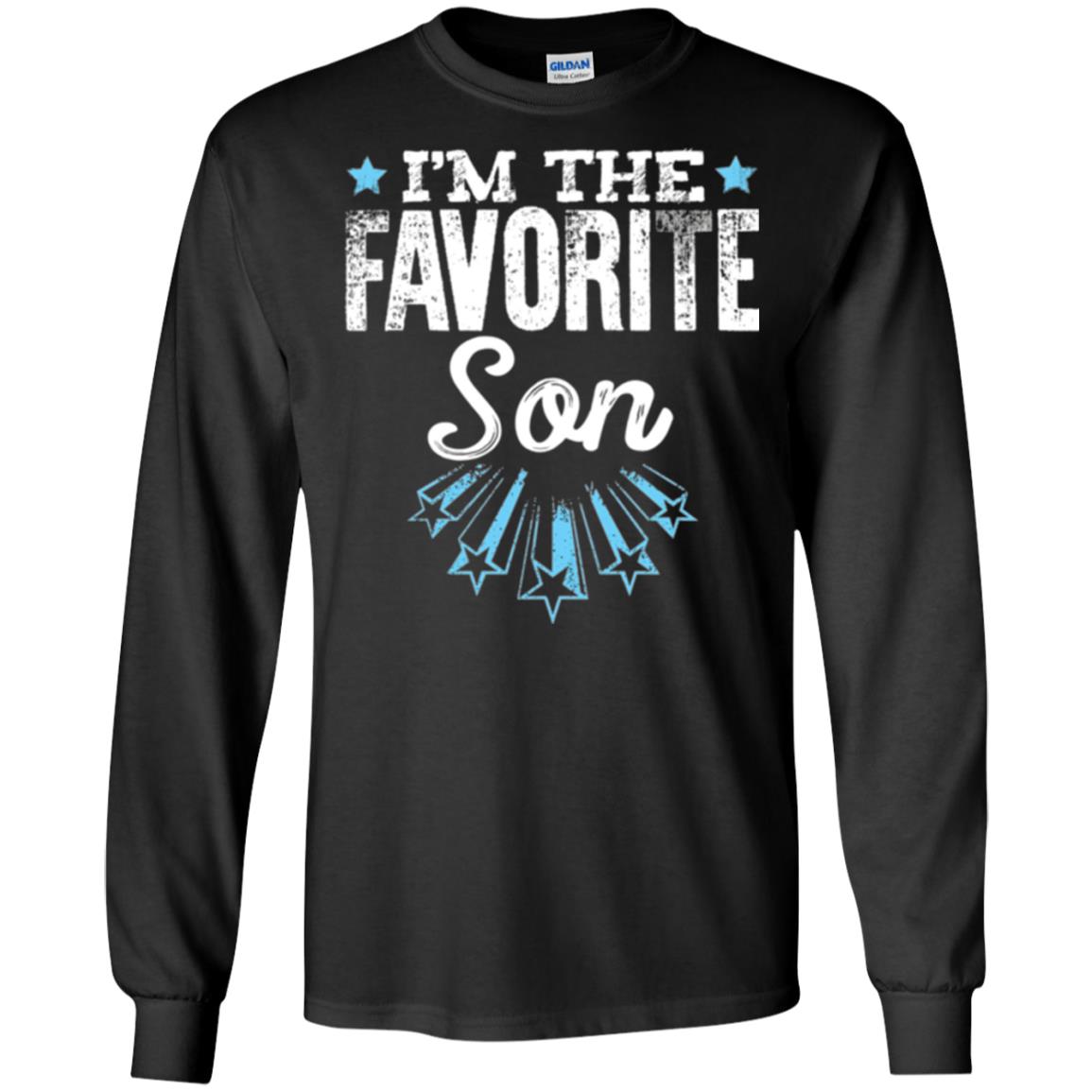 I'm The Favorite Son Family T-shirt Black