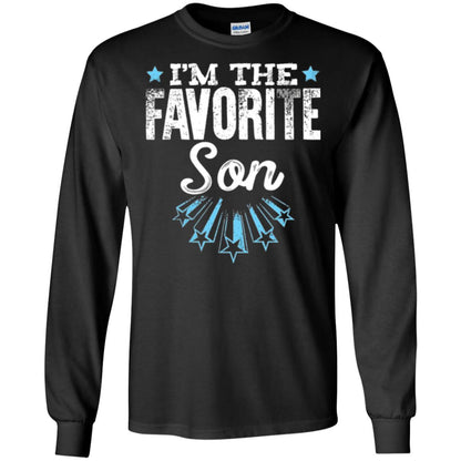 I'm The Favorite Son Family T-shirt Black