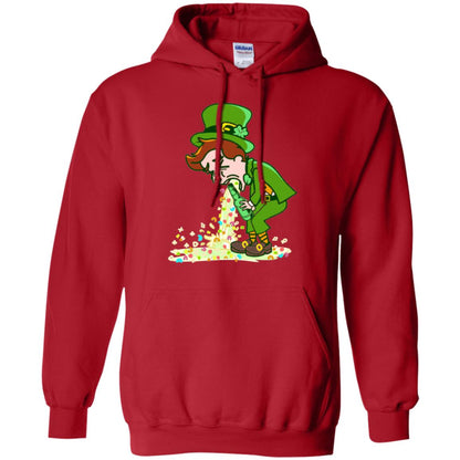 Saint Patty's Day Leprechaun St. Patricks Day T-shirt Red