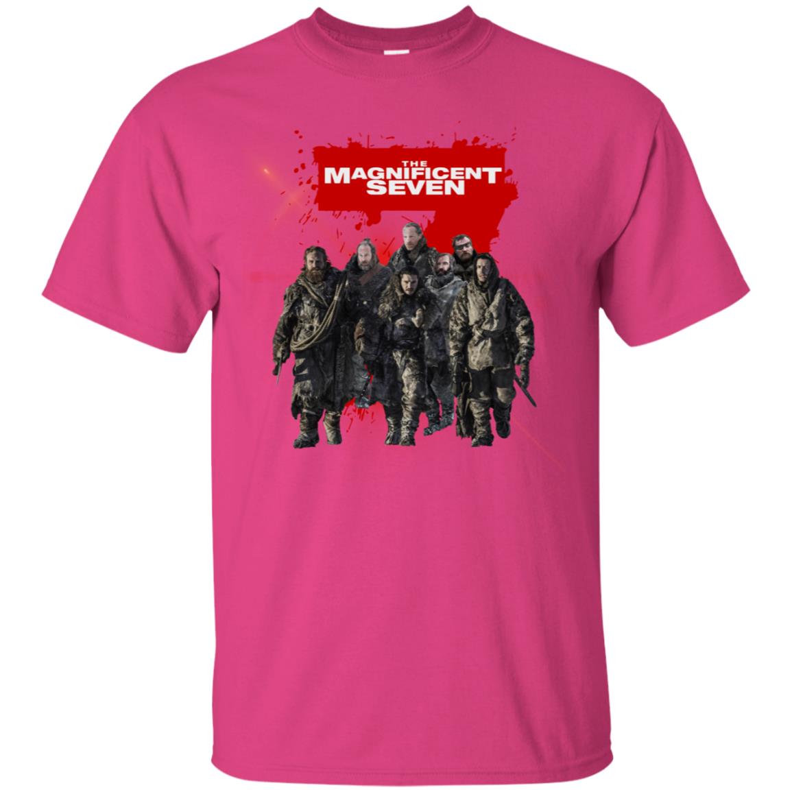 The Magnificent Seven Game Of Thrones Version T-shirt Heliconia