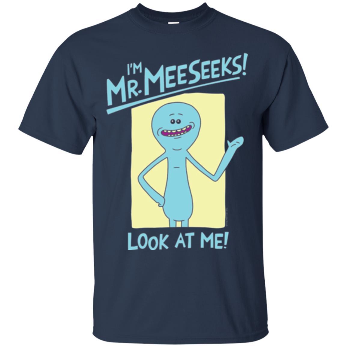 Film T-shirt I'm Mr. Meeseeks Look At Me Navy