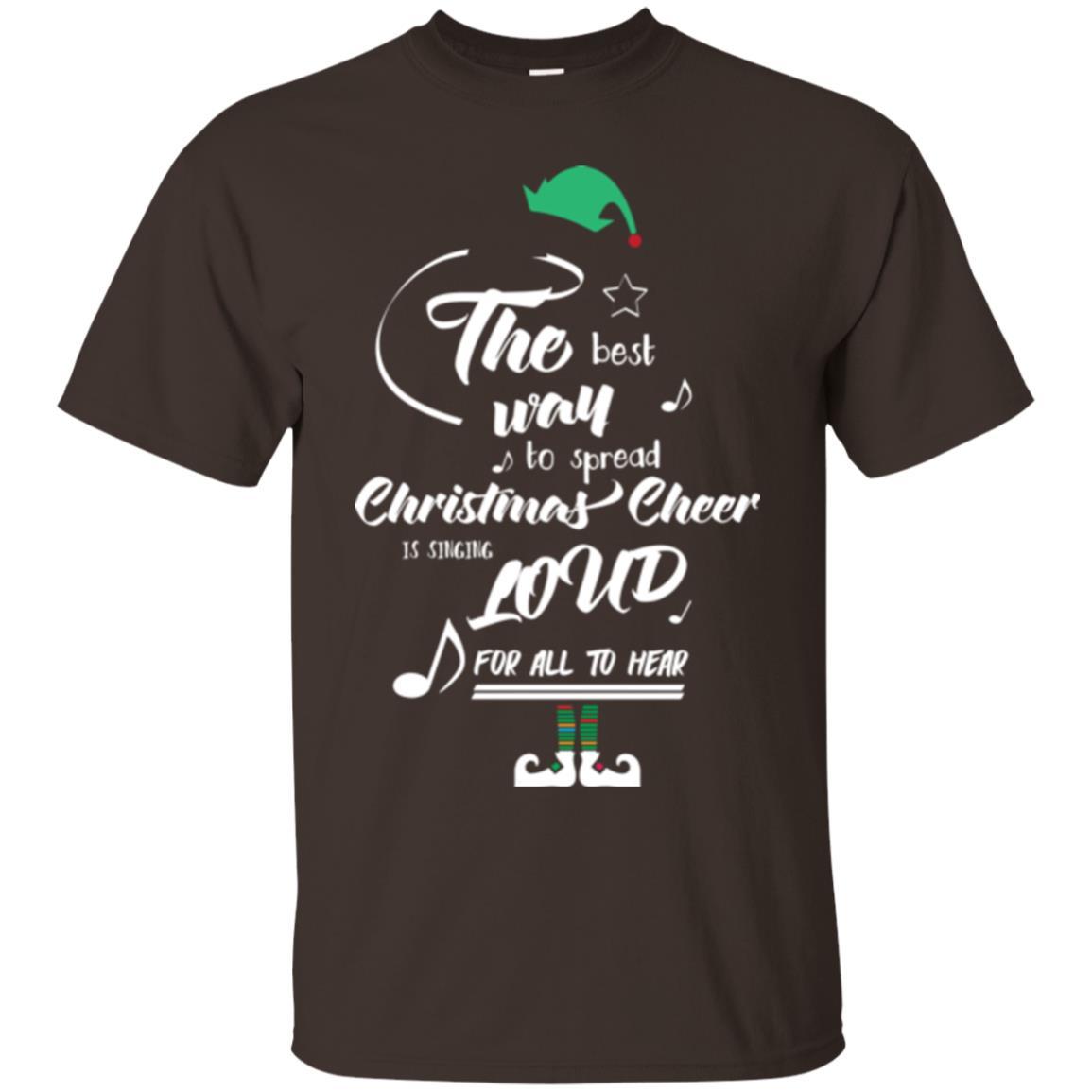 Christmas T-shirt The Best Way To Spread Dark Chocolate
