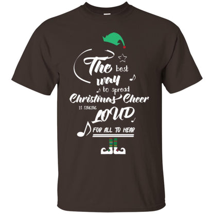 Christmas T-shirt The Best Way To Spread Dark Chocolate