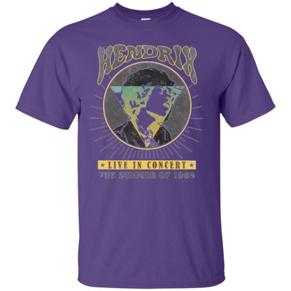 Vintage Concert T-shirt Jimi Hendrix Purple